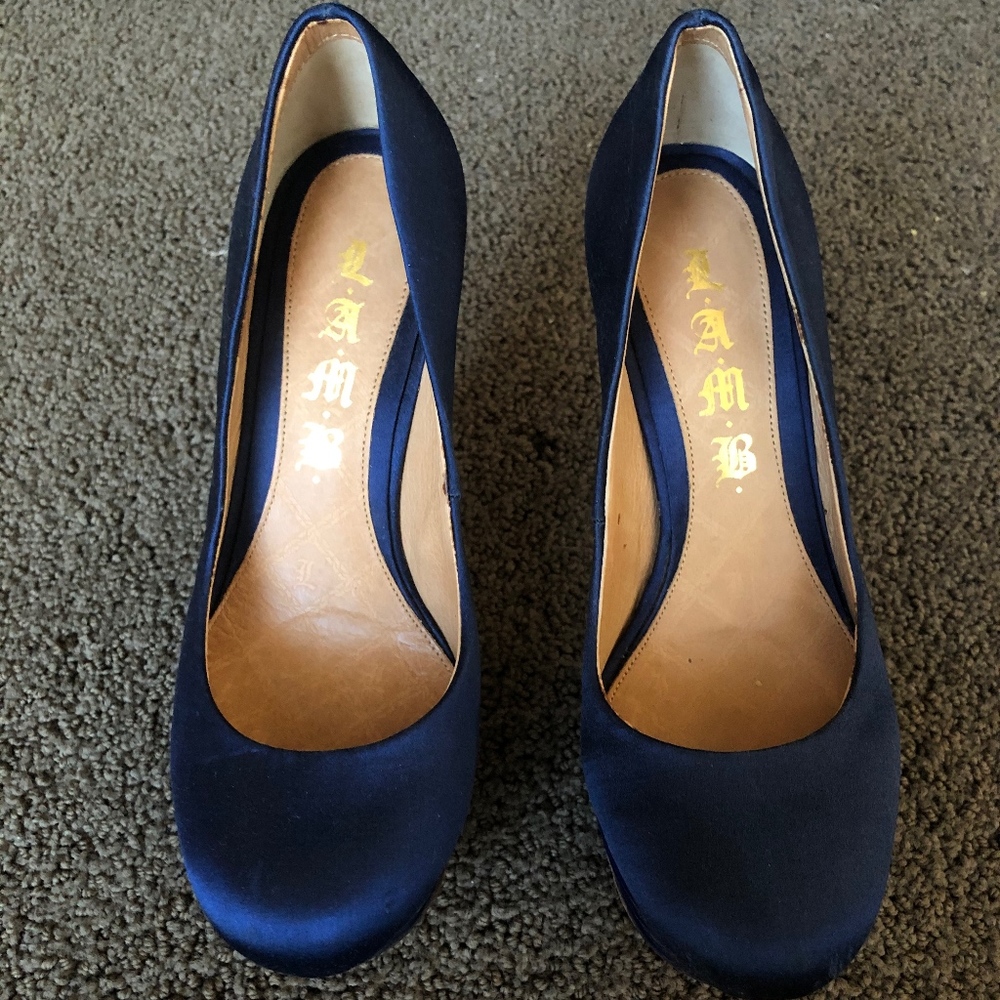 L.A.M.B platform woman shoes